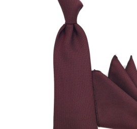 Bordo Mürdüm  Mat Düz Sade Kravat 31718