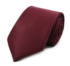 Bordo Siyah Küçük Desenli Geniş Kravat 32136