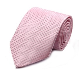 Açık Pembe Özel Küçük Desenli Kravat 33532