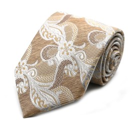 Soft Sütlü Kahve Gri Soft Sarı Özel Çiçek Desenli Özel Dokuma 34246